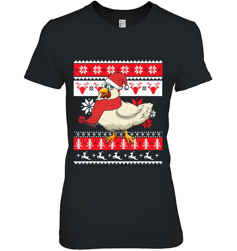 Ugly Christmas Chicken Hoodie