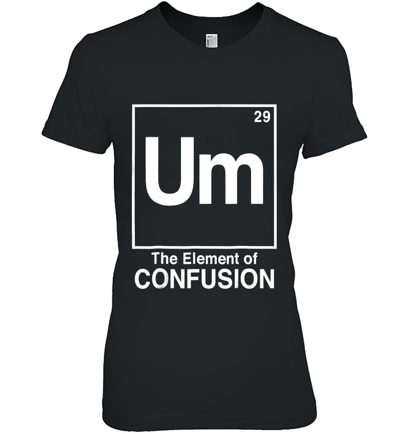 Um The Element Of Confusion Graphic Hoodie