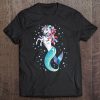 Unicorn Mermaid Mermicorn Girls Kids Rainbow Gifts Tee