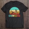 Vintage Chiweenie Shirt Dog Sunset Tee