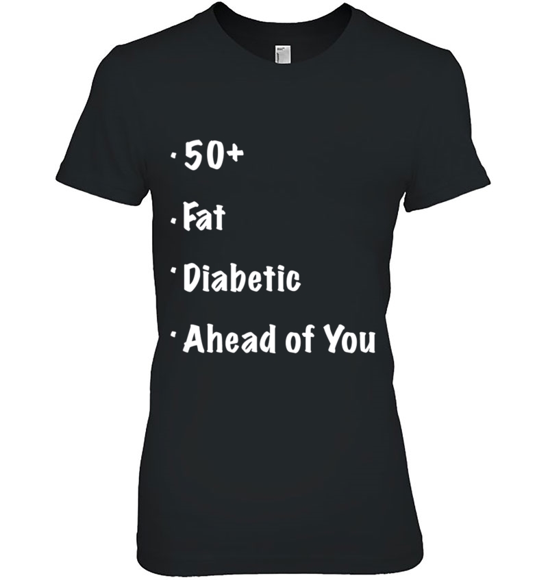 50, Fat, Diabetic, Ahead Of You - Funny Runners S Hoodie