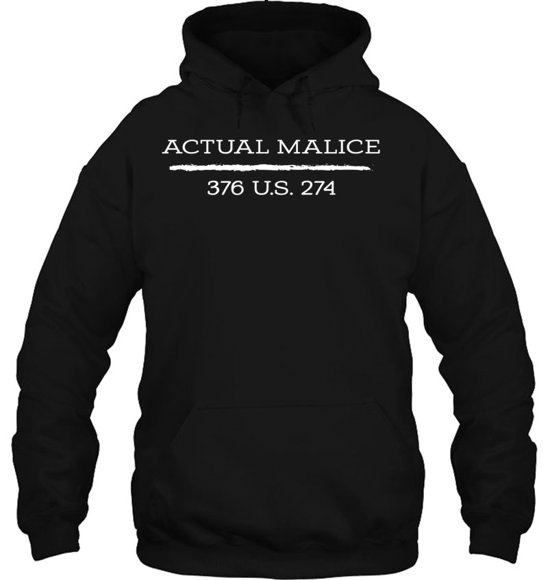 Actual Malice Law Tee Shirt Mugs