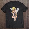 Aesthetic Angel - Soft Grunge Bad Cupid Gangster Design Tee