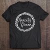 Anxiety Queen Shirt Cute Flower Circle Funny Anxious Shirt Tee