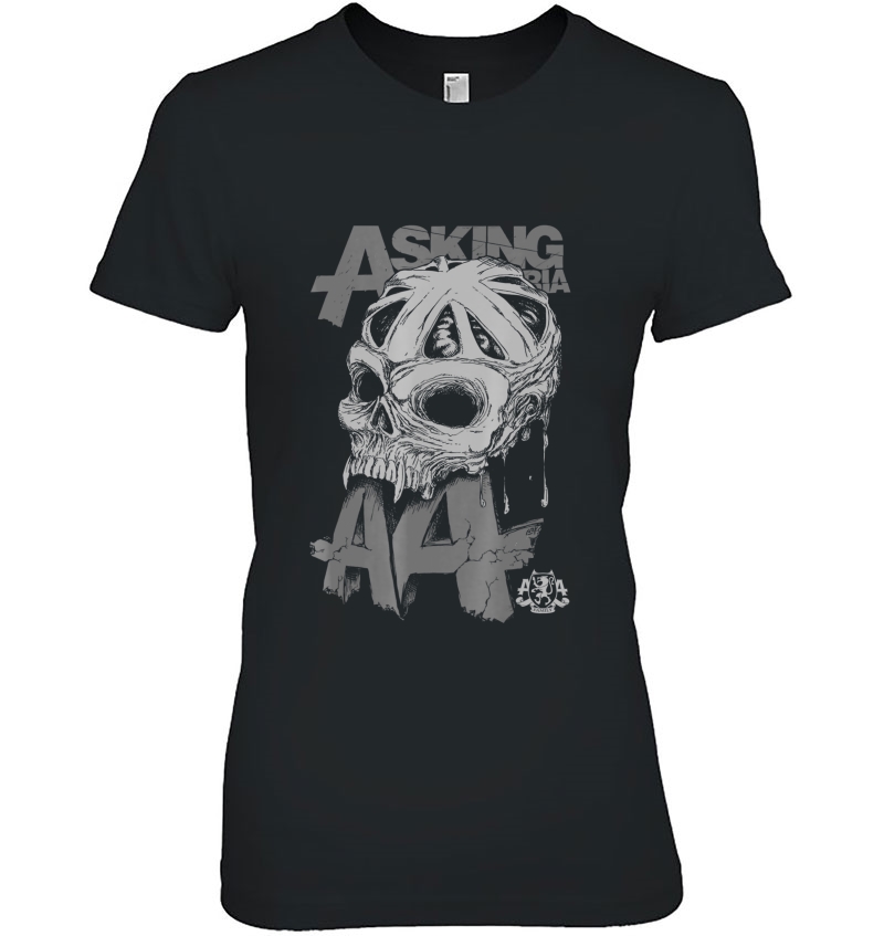 Asking Alexandria England Flag Skull Grey United Hoodie