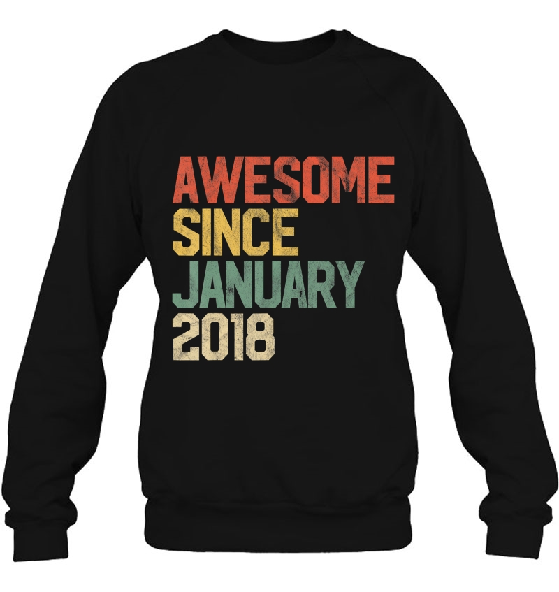 Awesome Since January 2018 2Nd Birthday Gift 2 Year Old Mugs