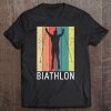 Biathlon Biathlete Winter Sports Cross-Country Skiing Tee