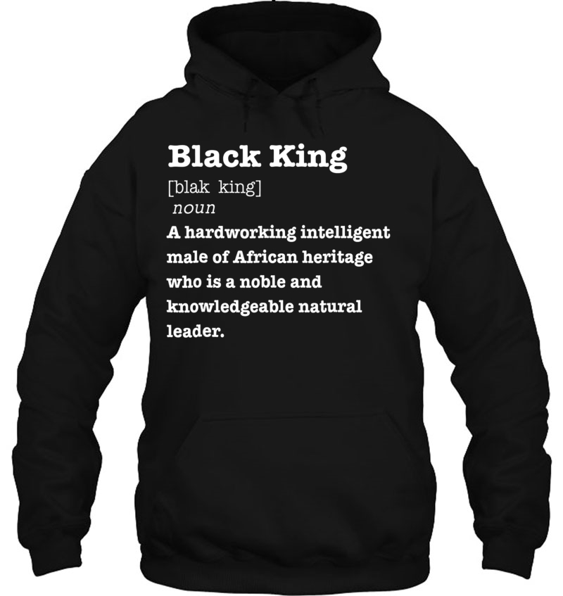 Black King Definition Shirt African Pride Melanin Educated Mugs