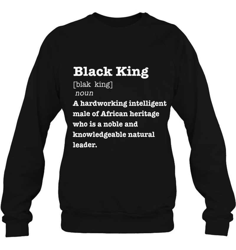 Black King Definition Shirt African Pride Melanin Educated Mugs