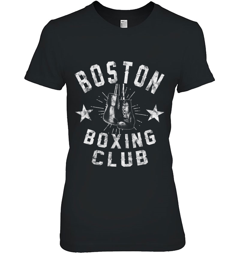 Boston Boxing Club - Vintage Distressed Boxer Hoodie