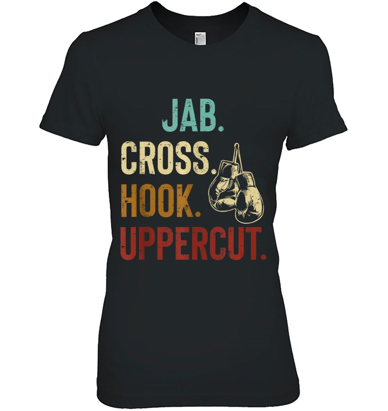 Boxing Jab Cross Hook Uppercut Boxer Hoodie