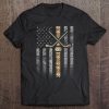 Camouflage Hockey Flag - Military Hockey Desert Camo Tee