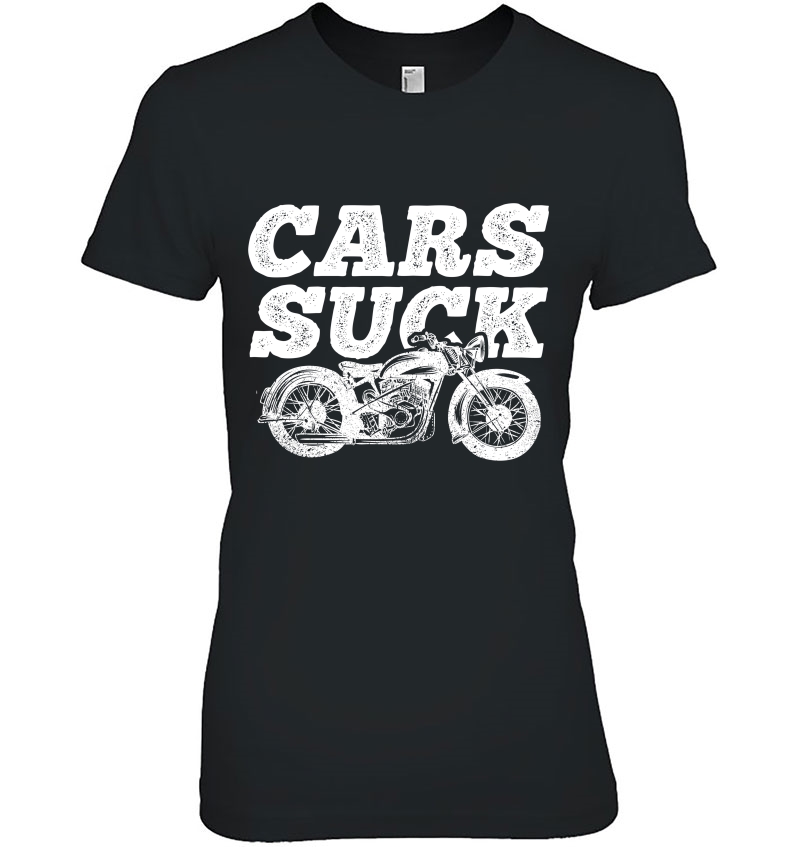 Cars Suck, Motorcycle, Bike, Biker, Rider, Racing - Hoodie