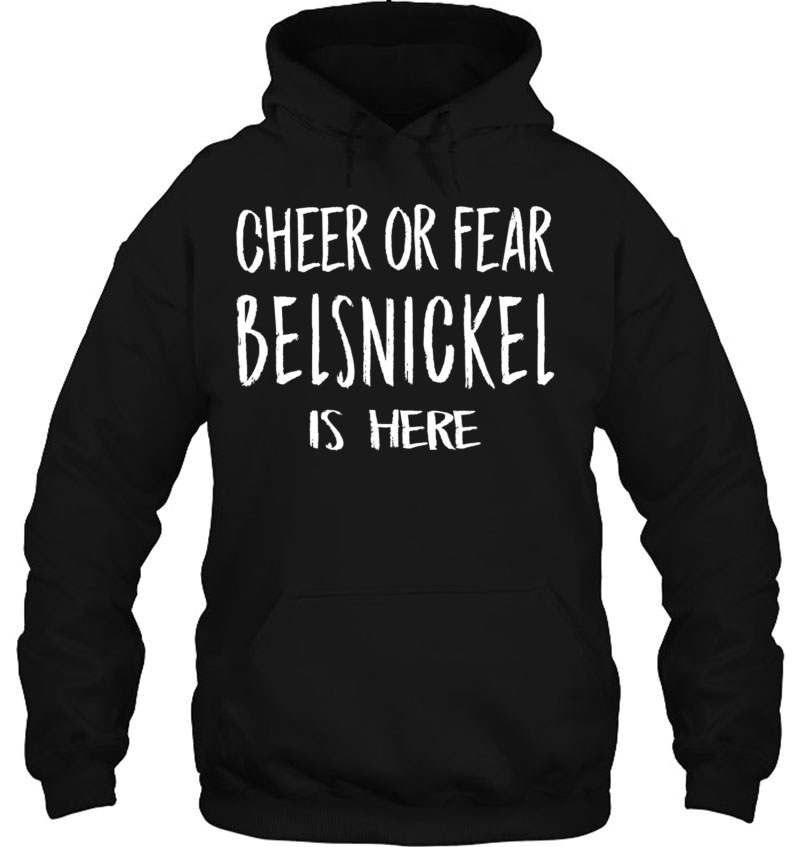 Cheer Or Fear Belsnickel Is Here Funny Christmas Mugs