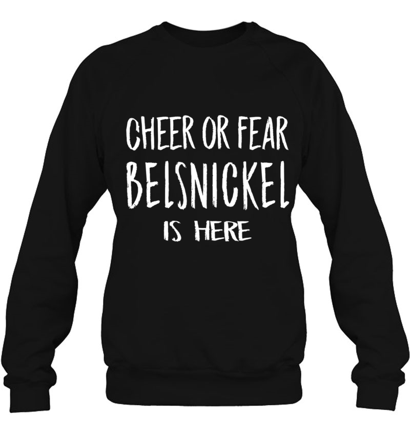 Cheer Or Fear Belsnickel Is Here Funny Christmas Mugs