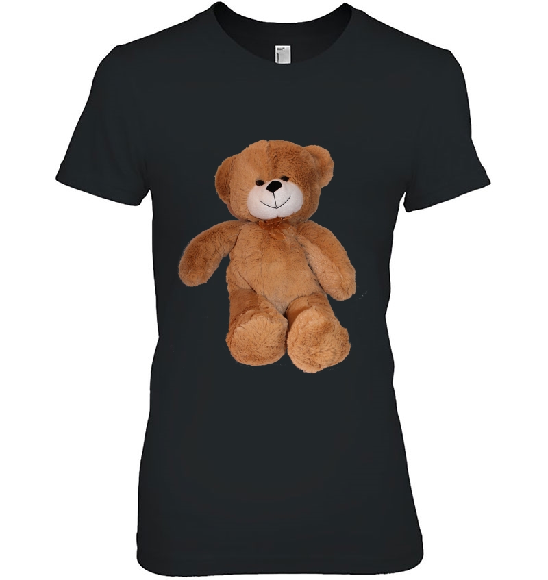 Cute Teddy Bear Stuffed Animal Ladies Tee