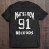 Death Row Records Athletic 91 Pullover Tee