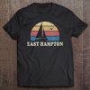 East Hampton Ny Vintage Sailboat 70S Throwback Tee Tee