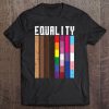 Equality Black Lgbt Pride Rainbow Lesbian Gay Bi Trans Gift Tee