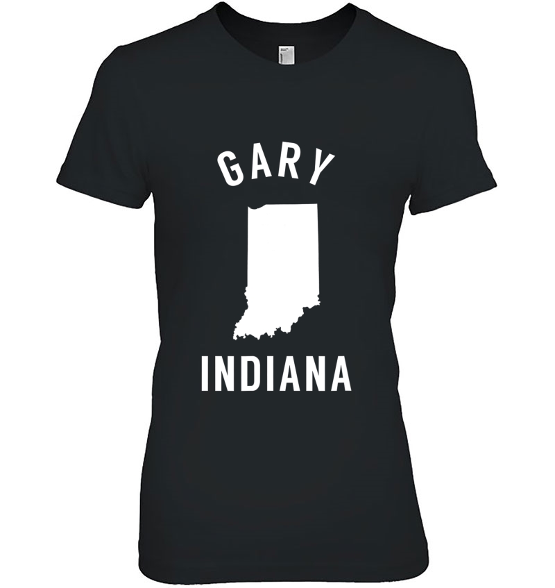 Gary Indiana Souvenirs In Ladies Tee