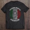 Guanajuato Aztec Mayan Calendar Skull. Mexican Pride Symbol Tee