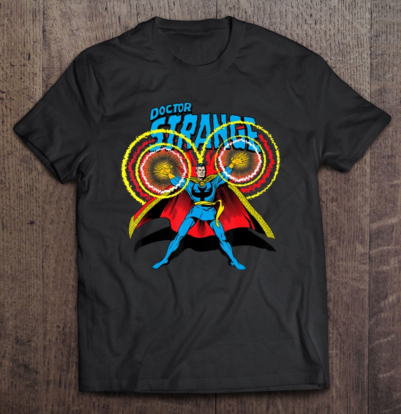 Marvel Doctor Strange Retro Comic Art Shirt