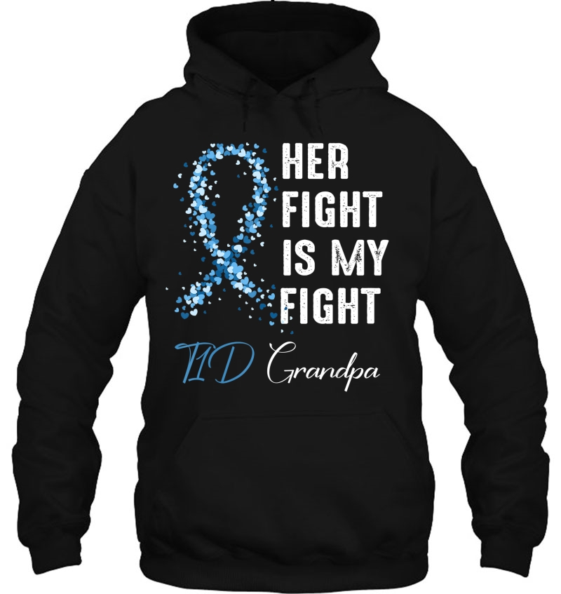 Mens Her Fight Is My Fight T1d Grandpa Type 1 Diabetes Awareness Mugs