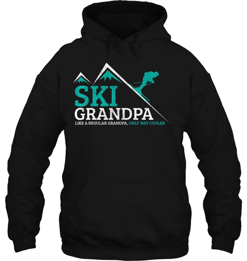 Mens Ski Grandpa Funny Saying Grandfather Skiing Skier Gift Mugs