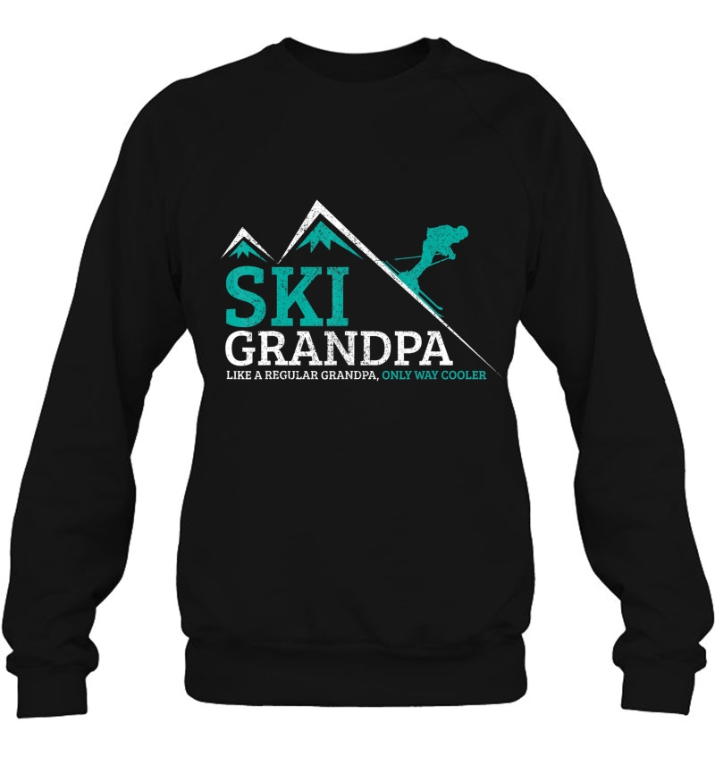 Mens Ski Grandpa Funny Saying Grandfather Skiing Skier Gift Mugs