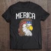 Merica Eagle Mullet 4Th Of July Redneck Patriot Gift Tee