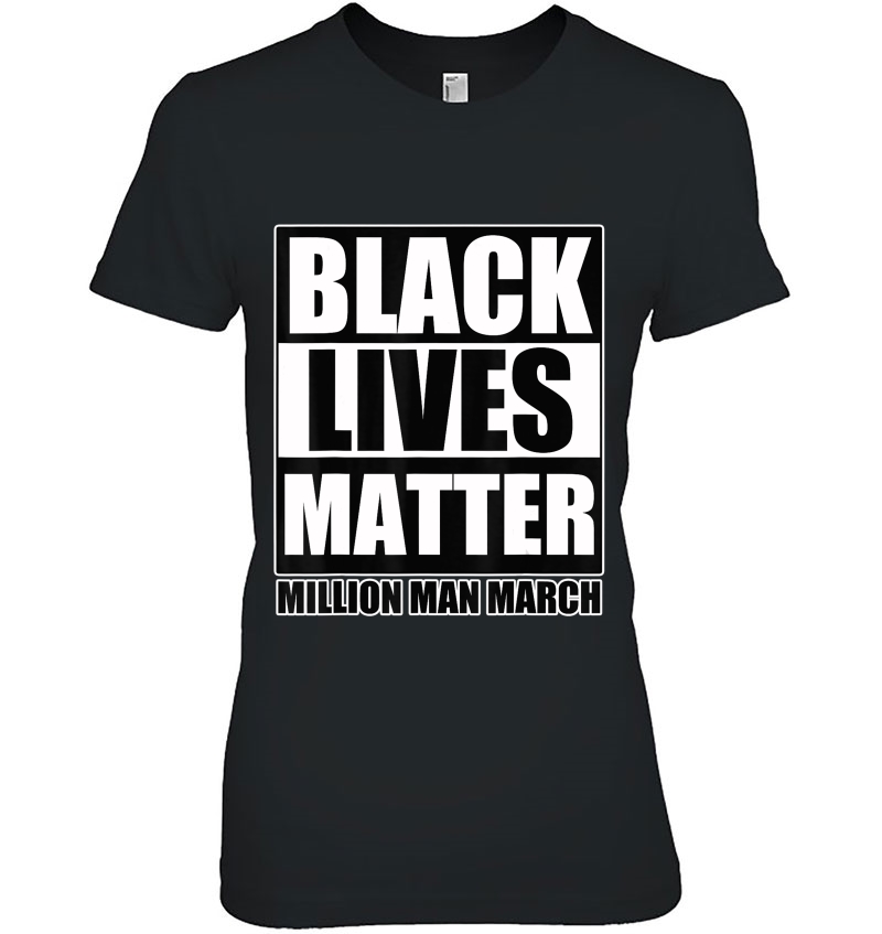 Million Man March Shirt - Black Lives Matter Ladies Tee