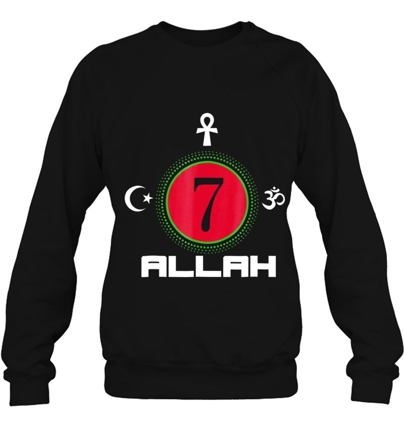 Moorish American - Occult Science Allah 7 Ver2 Sweatshirt