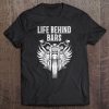 Motorcycle Shirts Funny Life Behind Bars Biker Men Dad Tees Tee