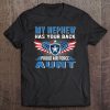 My Nephew Has Your Back Proud Air Force Aunt Military Auntie Pullover Tee