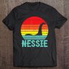 Nessie Loch Ness Monster Retro Nessy Animal Lover Gift Tee