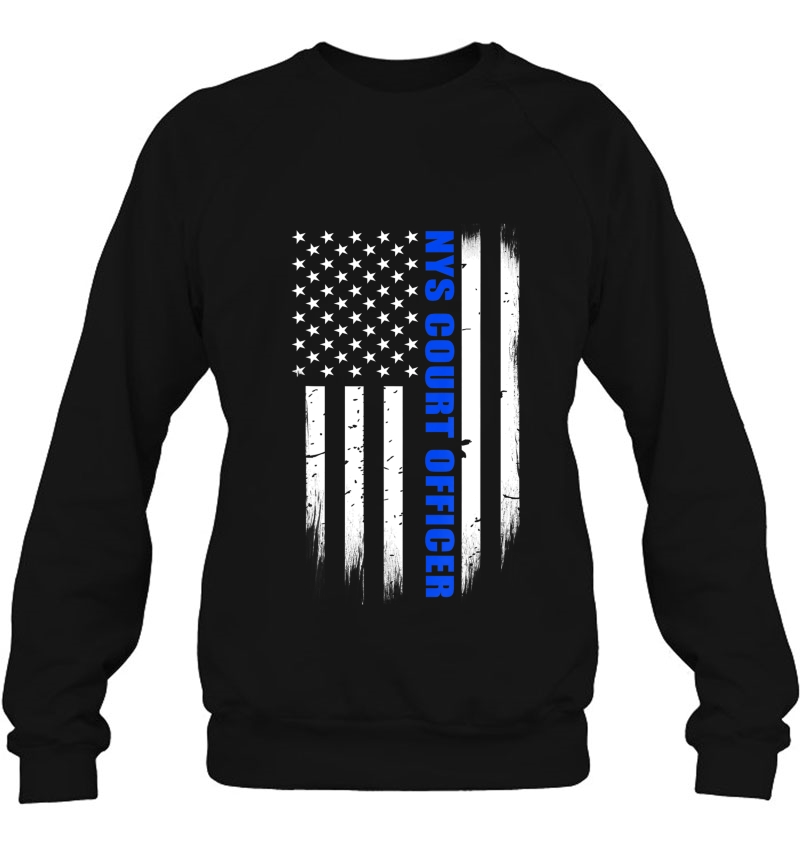 Nys Court Officer Thin Blue Line Flag Mugs