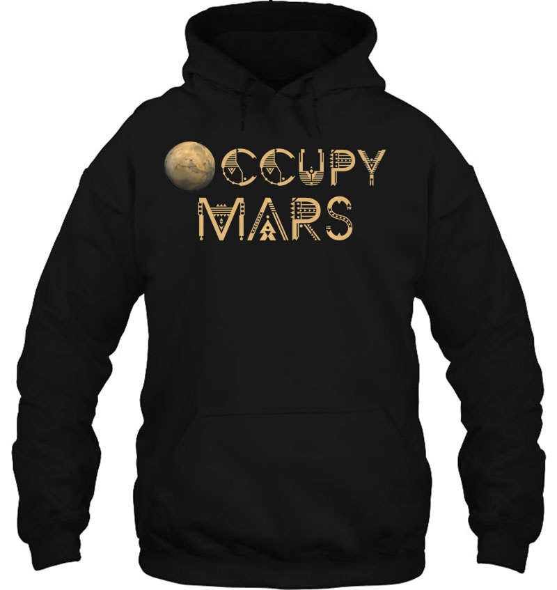 Occupy Mars Tee For Men And Women Red Planet Mugs