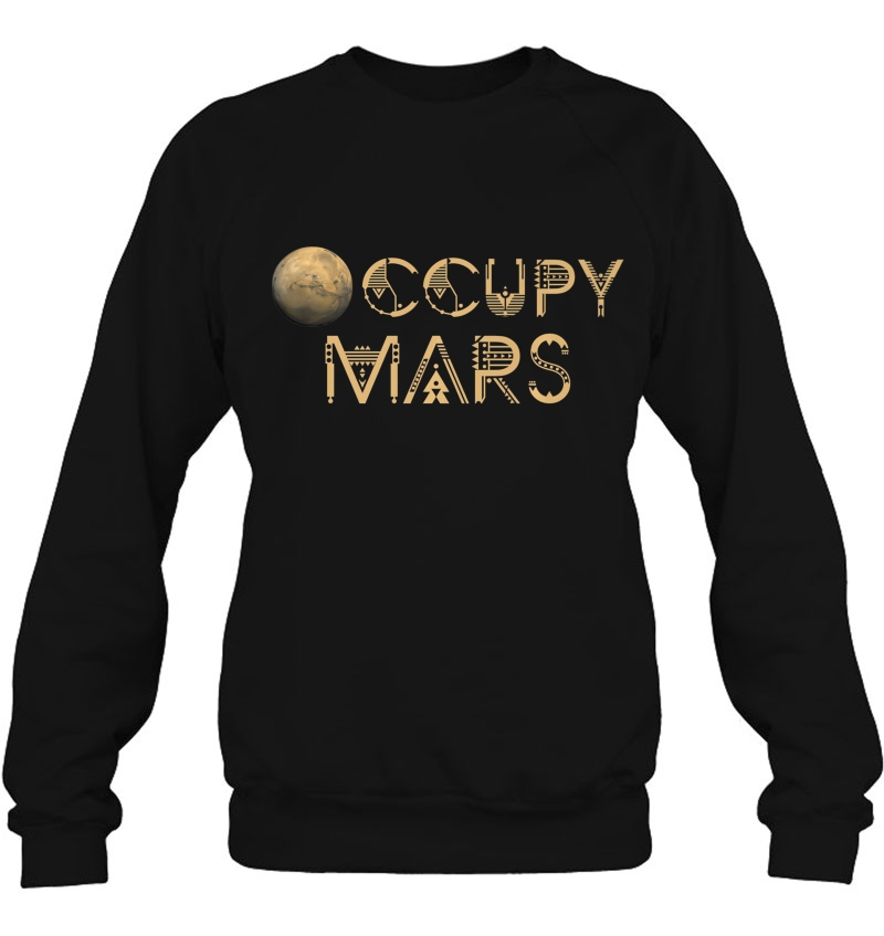 Occupy Mars Tee For Men And Women Red Planet Mugs