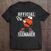 Official Teenager 13Th Birthday Dab Basketball Player Gift Tee