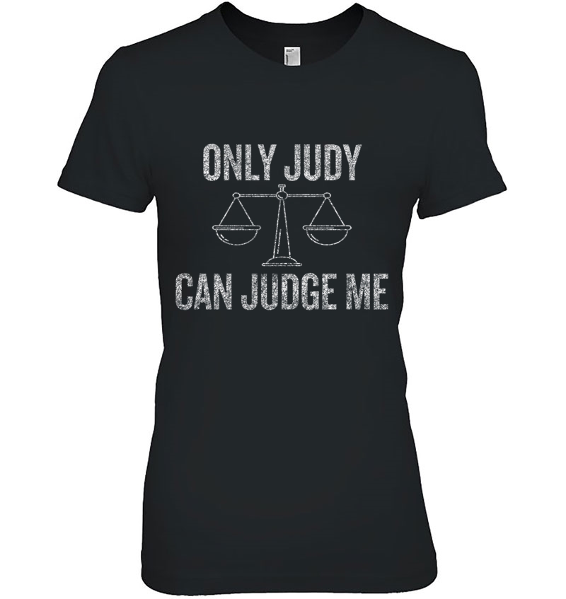 Only Judy Can Judge Me Halloween Christmas Funny Hoodie