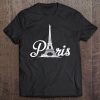 Paris France Eiffel Tower Tee