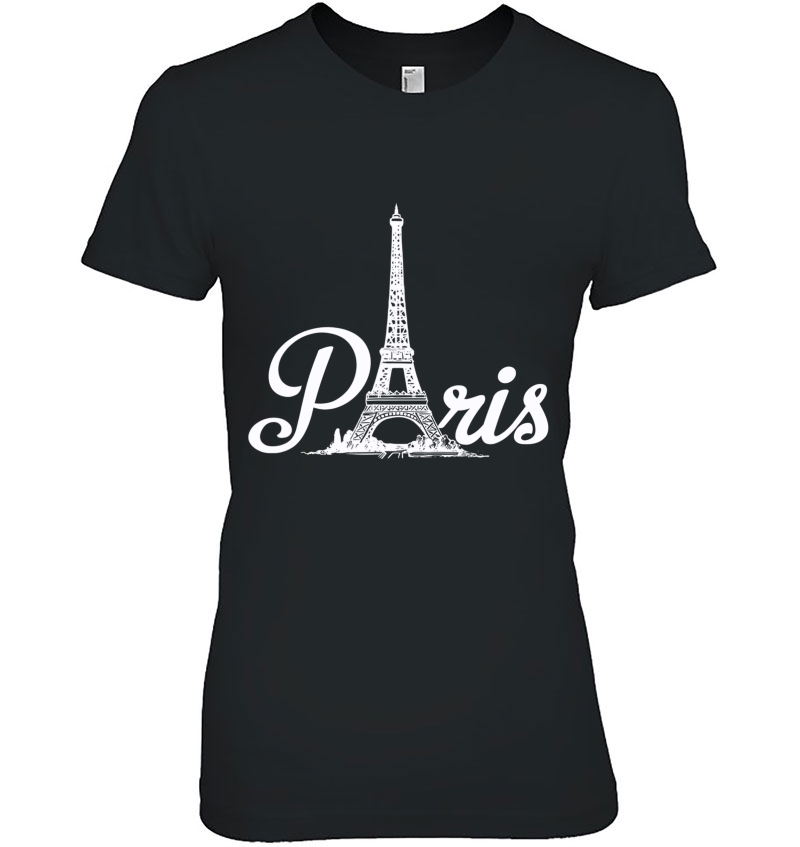 Paris France Eiffel Tower Hoodie