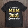 Proud Mom Of Two 2021 Graduates Shirt Senior 21 Twins Tee