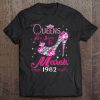 Queen 38Th Birthday Gift Queens Are Born In March 1982 Ver2 Tee