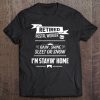 Rain Shine Sleet Funny Retired Postal Worker Mailman Tee