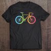 Rainbow Biking Bicycle Cyclist Men Women Youth Tee