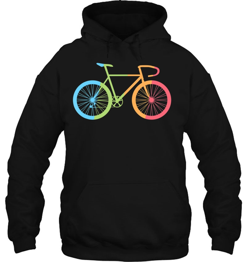 Rainbow Biking Bicycle Cyclist Men Women Youth Mugs