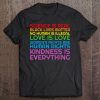 Rainbow Black Lives Matter Science Glbtq Anti Ice Tee