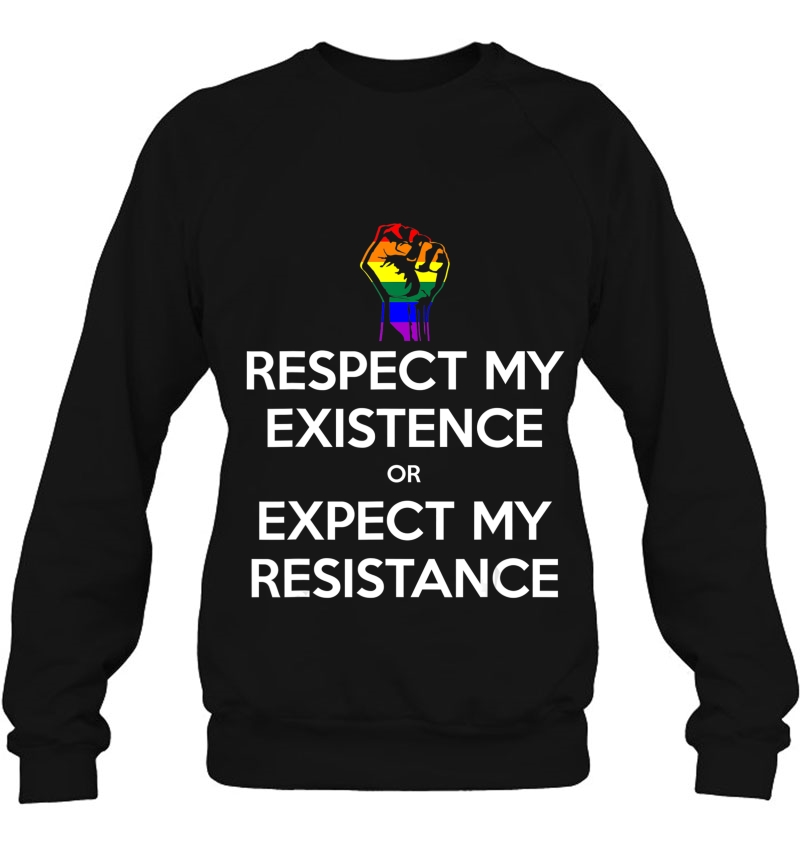 Respect My Existence Or Expect Resistance Lgbt Pride Mugs