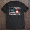 Rv Camper American Flag Rv Usa Flag Travel Trailer Camping Tee
